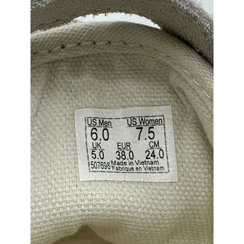 Vans Old Skool V Marshmallow Turtledove Suede Canvas Shoes Womens 7.5 Mens 6 - Picture 6 of 10